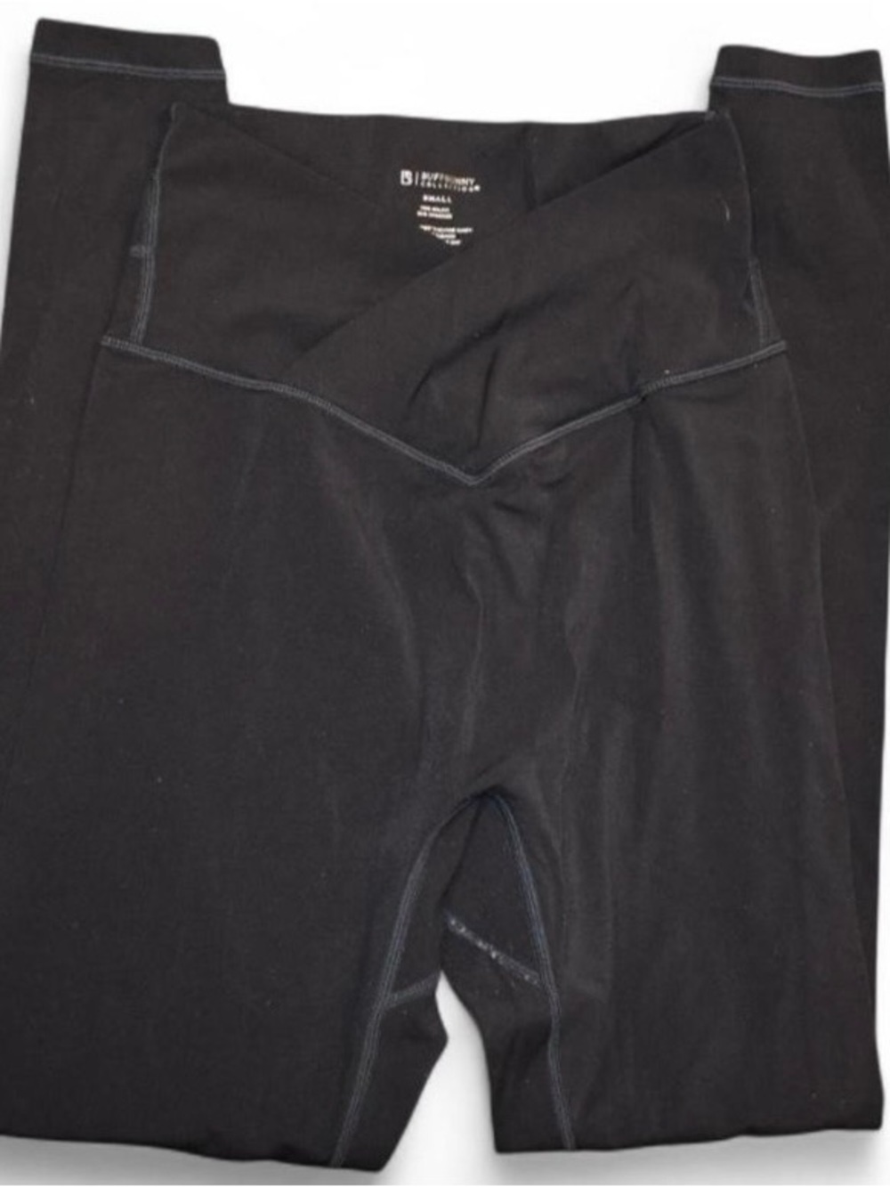 Buffbunny Black V-Waist Leggings